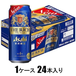 アサヒビール｜アサヒ ザ リッチ 500ml×24本【新ジャンル】｜ｱｻﾋ ｻﾞ ﾘﾂﾁ ｶﾝ 500ML
