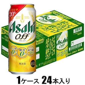 アサヒビール｜アサヒオフ 500ml×24本【発泡酒】｜ｱｻﾋ ｵﾌ ｶﾝ 500MLX24