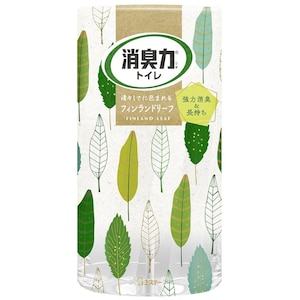 エステー｜消臭力　トイレ用 フィンランドリーフ 400ml｜ﾄｲﾚﾉﾘｷ ﾌｲﾝﾗﾝﾄﾞﾘ-ﾌ
