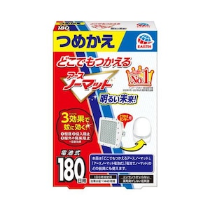 アース製薬｜どこでもつかえるアースノーマット 180日つめかえ｜ﾄﾞｺﾃﾞﾓﾂｶｴﾙﾉ-ﾏﾂﾄ180ｶｴ