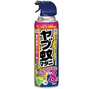 アース製薬｜アースガーデン ヤブ蚊マダニジェット 480mL｜EGﾔﾌﾞｶﾏﾀﾞﾆｼﾞｴﾂﾄ480N