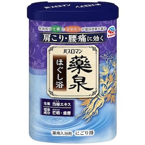 アース製薬｜バスロマン薬泉 ほぐし浴 600g｜ﾊﾞｽﾛﾏﾝﾔｸｾﾝﾎｸﾞｼﾖｸ600G