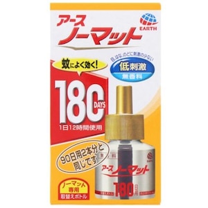 アース製薬｜アースノーマット 取替えボトル１８０日用 無香料 １本入｜ﾉ-ﾏﾂﾄRｶｴ1P180ﾆﾁﾑｺｳ