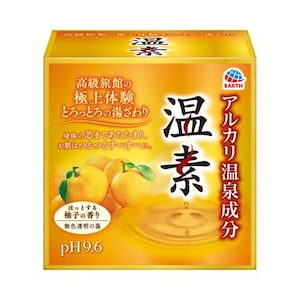 アース製薬｜温素 柚子の香り 30g×15包｜ｵﾝｿﾕｽﾞﾉｶｵﾘ15P