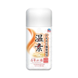 アース製薬｜温素 白華の湯 600g｜ｵﾝｿ ﾊﾂｶﾉﾕ600G