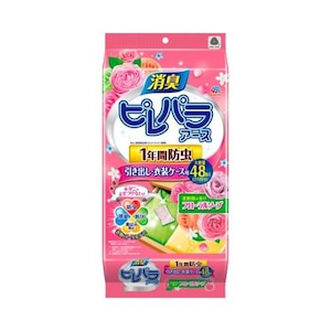 アース製薬｜ピレパラアース 引き出し用 フローラルソープの香り 48個入｜ﾋﾟﾚﾊﾟﾗｼﾞﾕｳﾅﾝﾋｷﾀﾞｼ48P