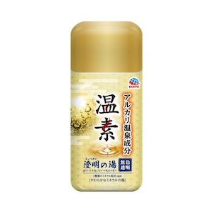 アース製薬｜温素 澄明の湯 600g｜ｵﾝｿﾁﾖｳﾒｲﾉﾕ600G
