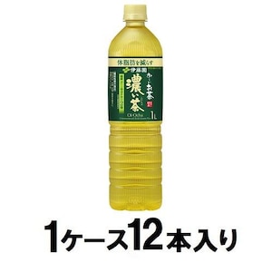 伊藤園｜お～いお茶 濃い茶  スリムボトル　1L（１ケース12本入）｜ｵ-ｲｵﾁﾔｺｲﾁﾔ1L ﾍﾟﾂﾄ