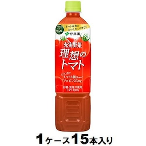伊藤園｜充実野菜 理想のトマト 740g（1ケ－ス15本入）｜ｼﾞﾕｳｼﾞﾂﾔｻｲﾘｿｳﾉﾄﾏﾄｹ-ｽ
