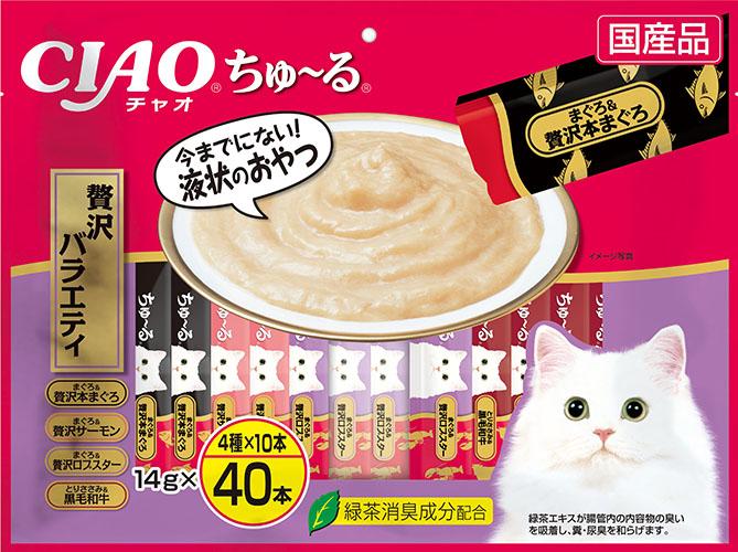 CIAO ちゅ～る まぐろ・かつおバラエティBOX 240本 | いなば