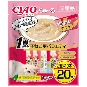 ���Ȃ΃y�b�g�t�[�h�bCIAO ����`�� 1�΂܂ł̎q�˂��p�o���G�e�B 14g�~20�{�bC��-�1����޺ȺV20P