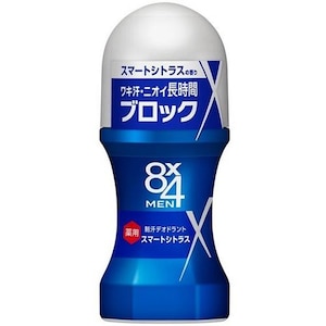 花王｜8×4ＭＥＮ ロールオン スマートシトラス 60ml｜8X4ﾒﾝﾛ-ﾙｵﾝｼﾄﾗｽN