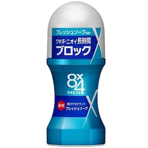 花王｜8×4ＭＥＮ ロールオン フレッシュソープ 60ml｜8X4ﾒﾝﾛ-ﾙｵﾝｿ-ﾌﾟN