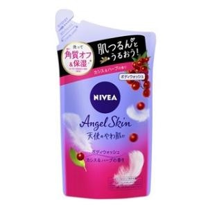 花王｜ニベア エンジェルスキン ボディウォッシュ カシス＆ハーブの香り 詰替 360ml｜NVｴﾝｼﾞｴﾙBWｶｼｽｶｴ