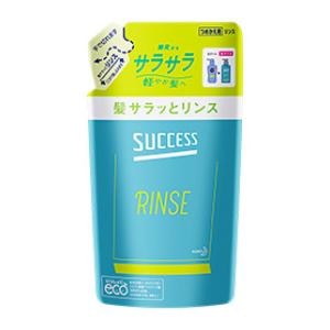 花王｜サクセス 髪サラッとリンス つめかえ用 320ml｜ｻｸｾｽｶﾐｻﾗﾂﾄﾘﾝｽｶｴ