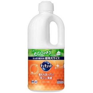花王｜キュキュット つめかえ用 1250ml｜ｷﾕｷﾕﾂﾄ ｶｴ 1250ML