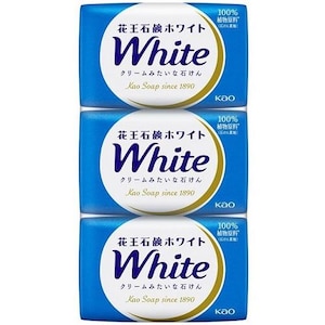 花王｜花王石鹸ホワイト 普通サイズ 85g×3個パック｜ｶｵｳｾﾂｹﾝﾎﾜｲﾄﾌﾂｳｻｲｽﾞ3P