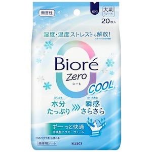 花王|ビオレZeroシート クール 無香性 20枚|ビオレZEROシ-トク-ルムコウ20マ 花王|ビオレZeroシート クール 無香性 20枚|ビオレZEROシ-トク-ルムコウ20マ