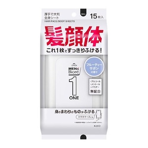 花王|メンズビオレ ONE シート 清潔感のあるフルーティーサボンの香り 15枚|メンズビオレONEシ-トサボン15 花王|メンズビオレ ONE シート 清潔感のあるフルーティーサボンの香り 15枚|メンズビオレONEシ-トサボン15