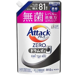 花王｜アタックZERO ドラム式専用 つめかえ用 810g｜ｱﾀﾂｸZEROﾄﾞﾗﾑｶｴ810G
