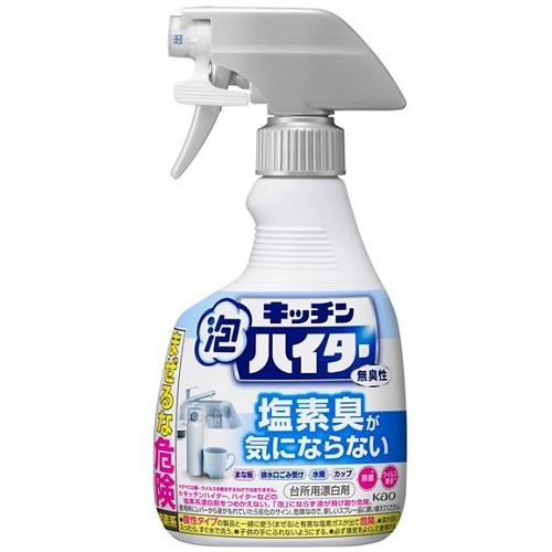 新品未使用　キッチン泡ハイター　(詰め替え)すばやく除菌　漂白 花王 キッチン泡ハイター ハンディスプレー つけかえ用 400ml