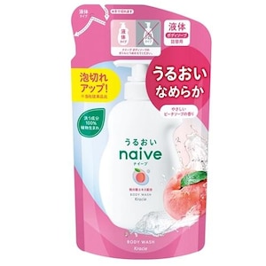 クラシエホームプロダクツ｜ナイーブ ボディソープ（桃の葉エキス配合）詰替用　360ml｜ﾅｲ-ﾌﾞ BSﾓﾓﾉﾊﾂﾒｶｴ 360