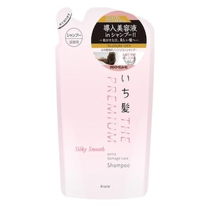 クラシエホームプロダクツ｜いち髪 プレミアム エクストラダメージケアシャンプー（シルキースムース）詰替用 340ml｜ｲﾁｶﾐP Sｽﾑ-ｽSP ﾂﾒｶｴ