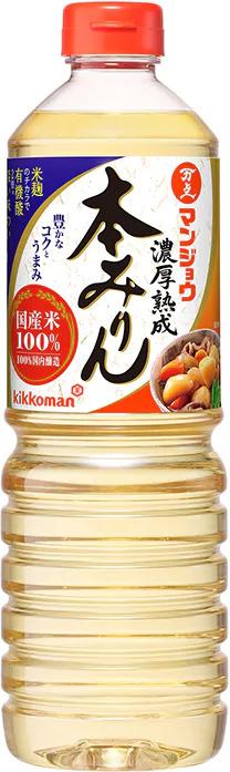 みみりんページ 万上 濃厚熟成本みりん 1Lペット | キッコーマン | マンジヨウ