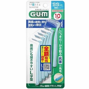 �T���X�^�[�b�K���E���ԃu���VL���^10�{�� SS�i2�j�bGUM���BL�޶��10PSS