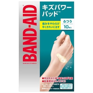ジョンソン・エンド・ジョンソン｜バンドエイド キズパワーパッド（ふつうサイズ）10枚入｜BAｷｽﾞﾊﾟﾜ-ﾊﾟﾂﾄﾞR10ﾏｲ