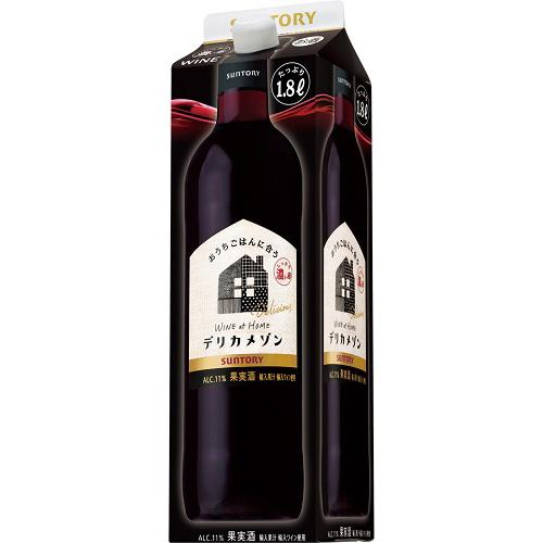 デリカメゾン 濃い赤 1800ml×12 2ケース デリカメゾン 濃い赤 1800ml | サントリー | デリカメゾンコイ
