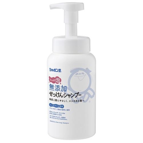 無添加せっけんシャンプー泡タイプボトル 5ml Joshin Webショップ 通販 シャボン玉石けん ムテンカセツケンシヤンプ アワ 5