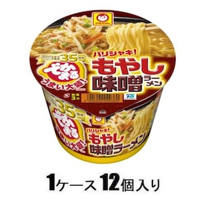東洋水産｜マルちゃん でかまる もやし味噌ラーメン　161ｇ（1ケース12個入）｜ﾃﾞｶﾏﾙﾓﾔｼﾐｿﾗ-ﾒﾝX12