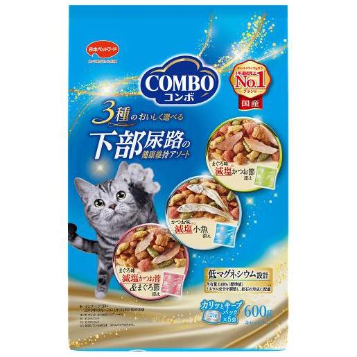 コンボキャット下部尿路の健康維持アソート 600g（120g×5袋入
