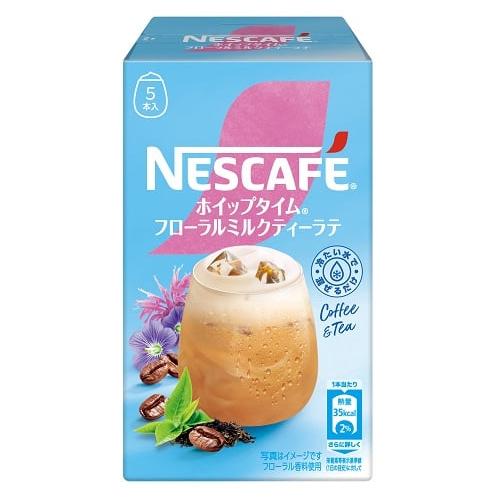 ネスカフェ ホイップタイム フローラルミルクティーラテ 5P