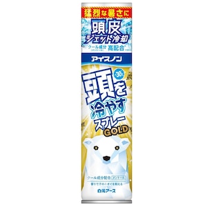 白元アース｜アイスノン 頭を冷やすスプレーGOLD 95g｜ｱｲｽﾉﾝｱﾀﾏｦﾋﾔｽSGOLD