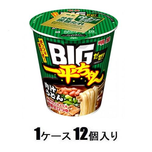 明星 BIGだぜ！一平ちゃん 旨辛味噌ラーメン 99g（1ケース12個入