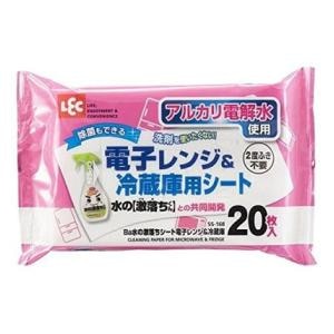レック｜Ba水の激落ちシート 電子レンジ＆冷蔵庫 20枚入｜ｹﾞｷｵﾁｼ-ﾄﾚﾝｼﾞ&ﾚｲｿﾞｳｺ