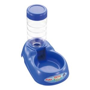 ペティオ｜PETIOディッシュ 給水器付き ブルー｜YPﾃﾞｲﾂｼﾕｷﾕｳｽｷﾂｷﾌﾞﾙ-