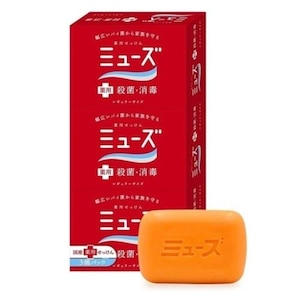 レキットベンキーザー・ジャパン｜ミューズ石鹸レギュラー95g×3個｜ﾐﾕ-ｽﾞｾﾂｹﾝ3P