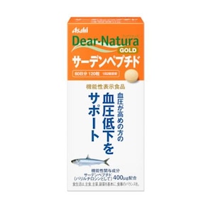 アサヒグループ食品｜ディアナチュラゴールド サーデンペプチド 60日分｜DNGｻ-ﾃﾞﾝﾍﾟﾌﾟﾁﾄﾞ60ﾆﾁ