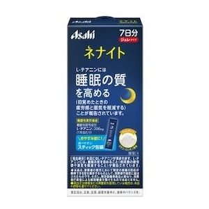 アサヒグループ食品｜ネナイト ジュレ 7日分 (12g×7本入)｜ﾈﾅｲﾄｼﾞﾕﾚ7ｶﾌﾞﾝ12GX7ﾎﾝ