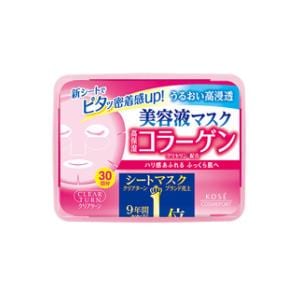 クリアターン エッセンスマスク コラーゲン 30回分 | コーセー