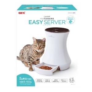 ジェックス｜Lacook ペット用自動給餌器 イージーサーバー｜ﾗｸﾂｸｲ-ｼﾞ-ｻ-ﾊﾞ-