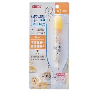 ジェックス｜ピュアクリスタル ボトルにPON 軟水3ヶ月｜PCﾎﾞﾄﾙﾆPONﾅﾝｽｲ3ｹｶﾞﾂ