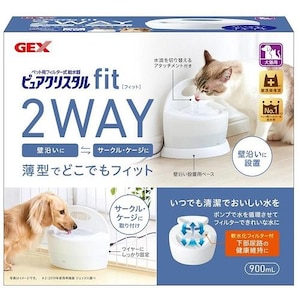ジェックス｜ピュアクリスタル フィット 900mL(ホワイト)｜PC ﾌｲﾂﾄ900MLﾎﾜｲﾄ