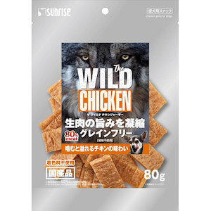 �}���J���T�����C�Y���ƕ��bThe WILD CHICKEN JERKY 80g�bWILDCHICKENJERKY80G