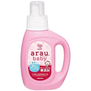 サラヤ｜アラウベビー 洗たくせっけん 無香タイプ 本体 800ml｜ｱﾗｳBｾﾝﾀｸｾﾂｹﾝﾑｺｳ800
