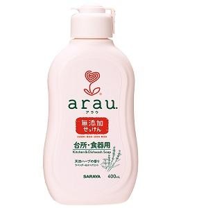 サラヤ｜アラウ. 台所・食器用せっけん 400ml｜ｱﾗｳﾀﾞｲﾄﾞｺﾛｾﾂｹﾝ400ML