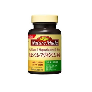 大塚製薬｜ネイチャーメイド カルシウム・マグネシウム・亜鉛 90粒｜ﾈｲﾁﾔﾒｲﾄﾞCA&MG&ｱｴﾝ90P